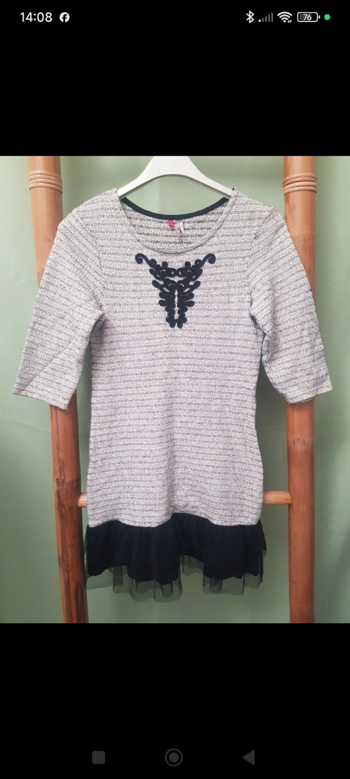 Robe noire et grise - Orchestra - 10 ans.