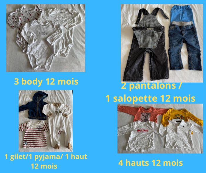 Lot garçon 12 mois / 53 pièces - photo numéro 2