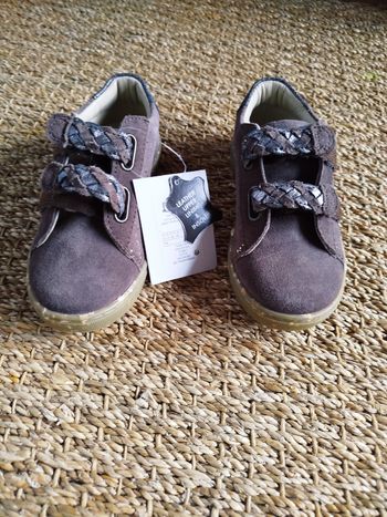 Tennis cuir Vertbaudet