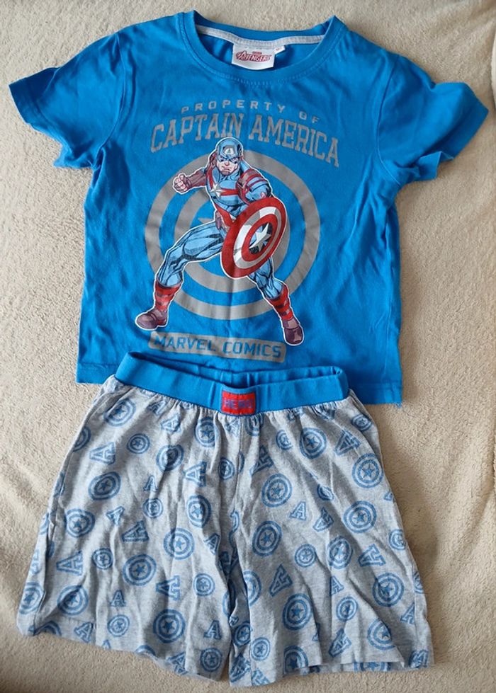 Pijama short Marvel avangers 3 ans