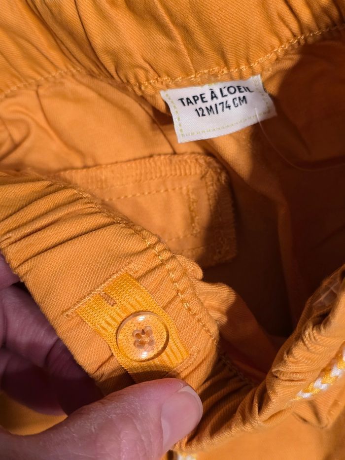 NEUFS (non portés) 🏷😍🤩💙👌superbe ensemble  teeshirt,  pantalon et chaussettes 12 mois garçon 😍🤩💙 - photo numéro 5