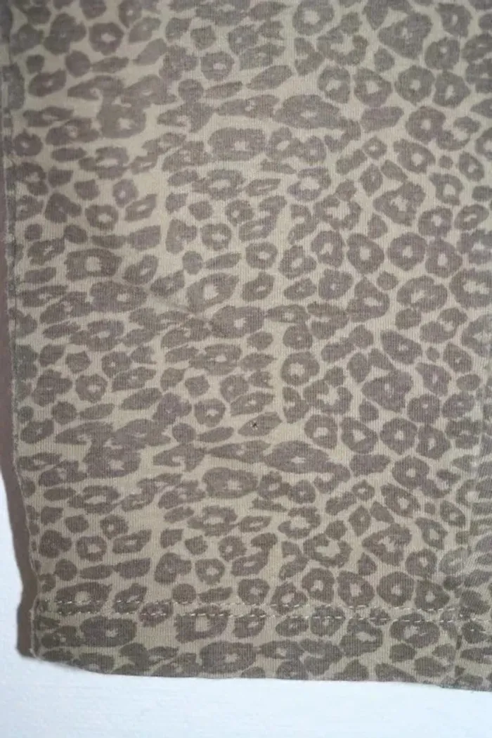 Legging court impression léopard In Extenso 10 ans - photo numéro 3