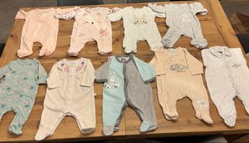 Lot pyjama bébé fille 1 mois