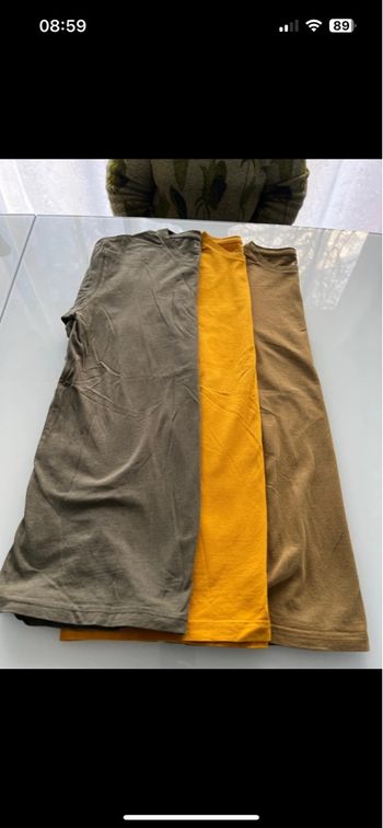 Lot 3 tee shirts manches courtes