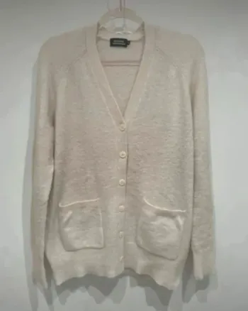 Cardigan long contenant de l'alpaga - S/M