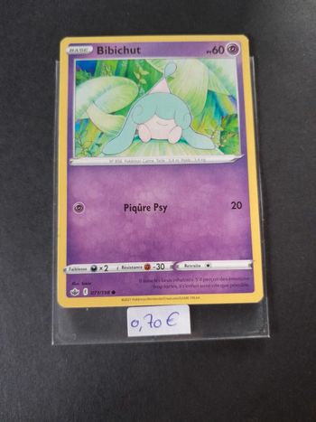 Carte Pokémon Bibichut 71/198