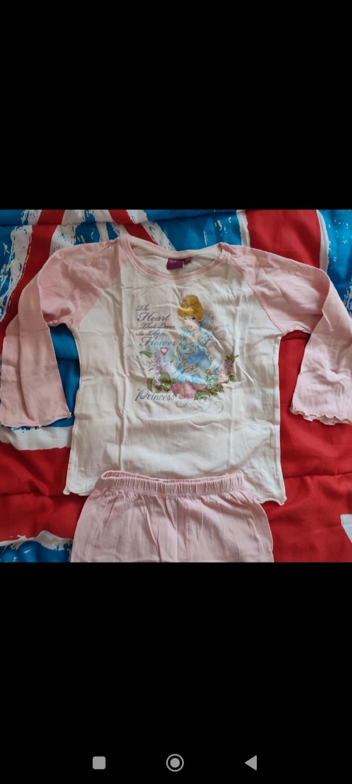 Pyjama 5/6 princesse Disney