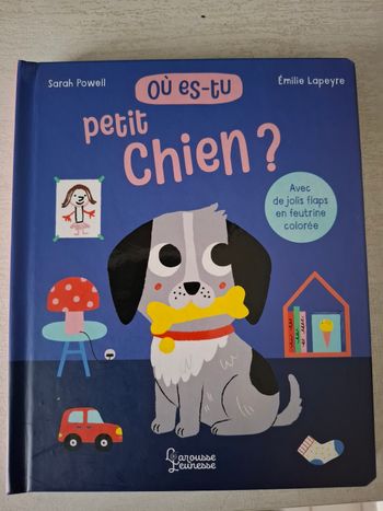 Livre "Où est tu petit chien ?"