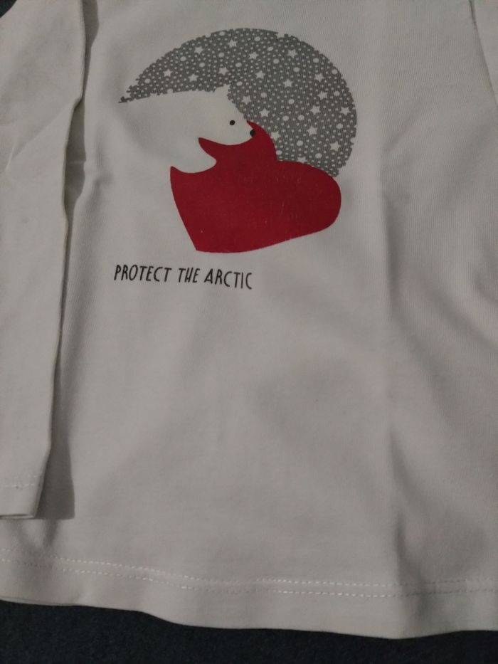 86 cm,Tee shirt manches longues - photo numéro 2