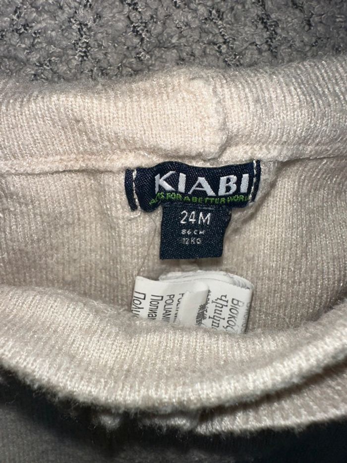 Legging chaud motif fleurs Kiabi - photo numéro 2