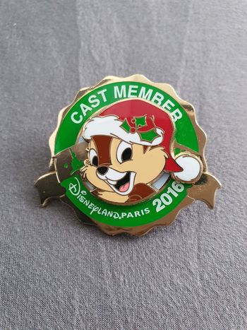 Disneyland Paris - Pin's Cast Member 2016 - Tic et Tac