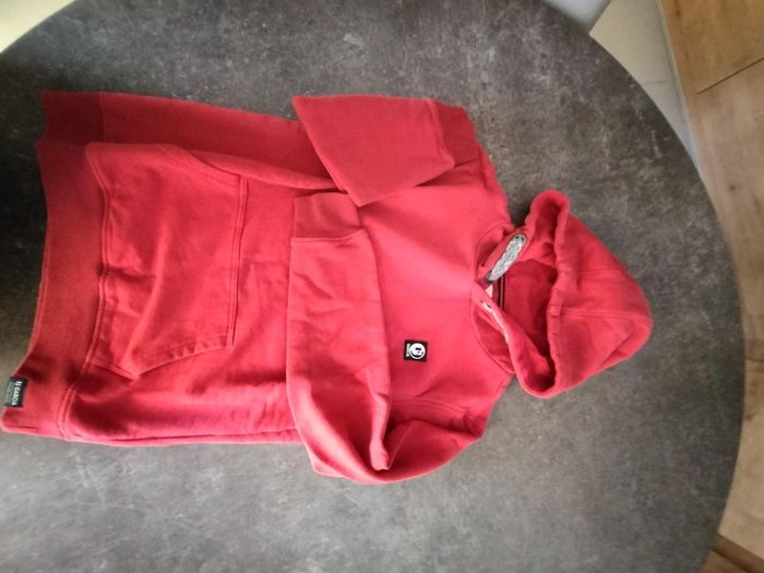 Sweat à capuche rouge Garcia - photo numéro 8
