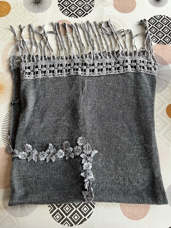 Écharpe grise - photo numéro 2