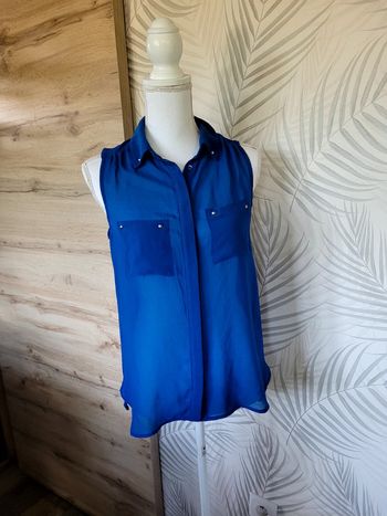 Blouse transparente sans manche femme pimkie