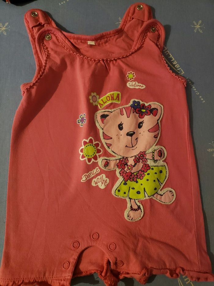 Combinaison short tee shirt