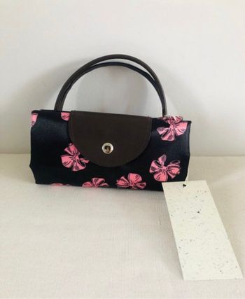 Sac pliable fourre tout fermeture zip et pression neuf