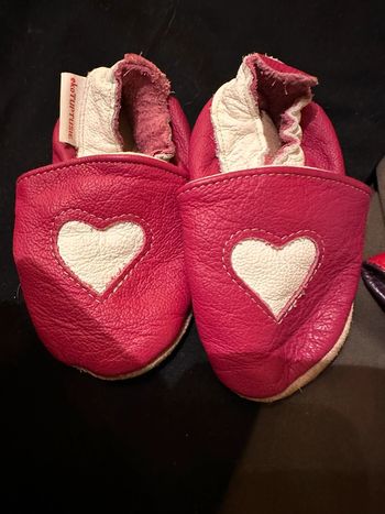 Chaussons en cuir S