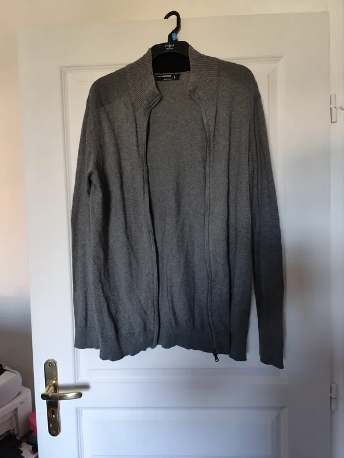 Veste longue légère homme