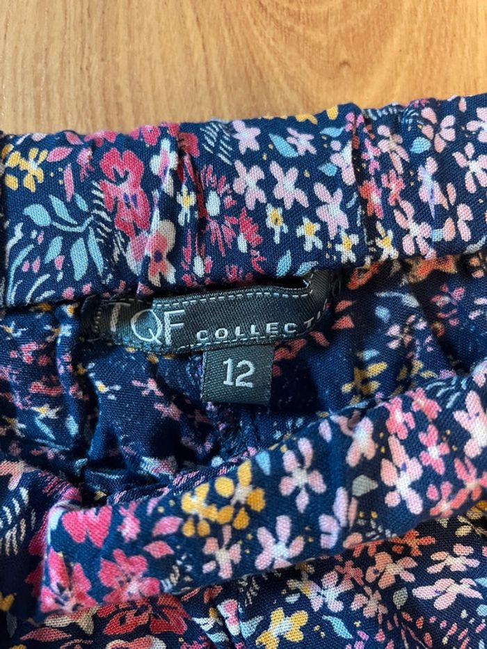 Pantalon fleuri taille 12ans - photo numéro 4