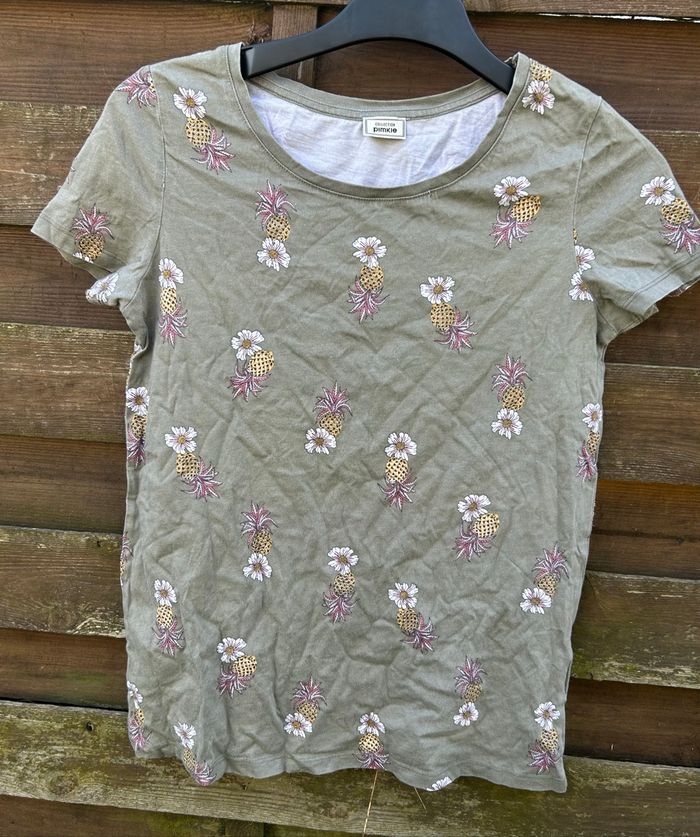 T-shirt kaki