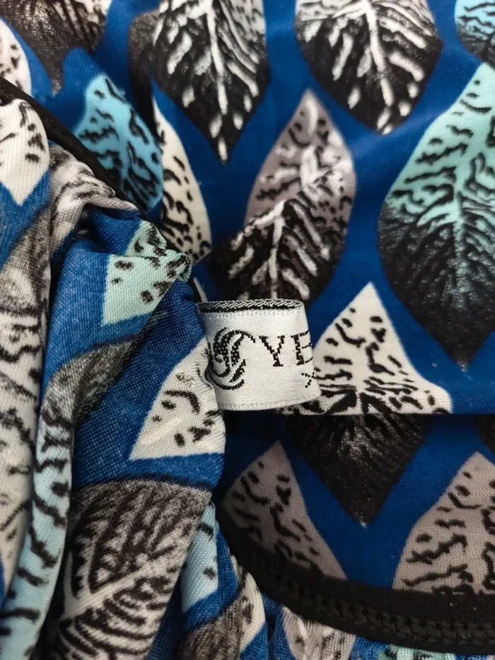 Robe fluide imprimée à bretelles taille XL-XXL - photo numéro 5