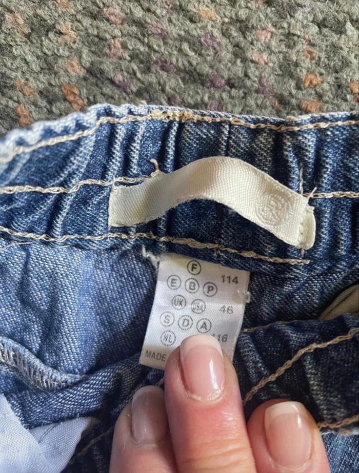 Bermuda garçon en jean - photo numéro 2