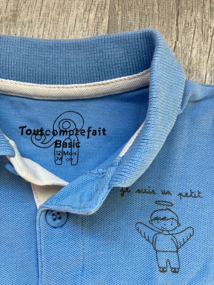 Lot 4 hauts manches courtes 12 mois - photo numéro 3