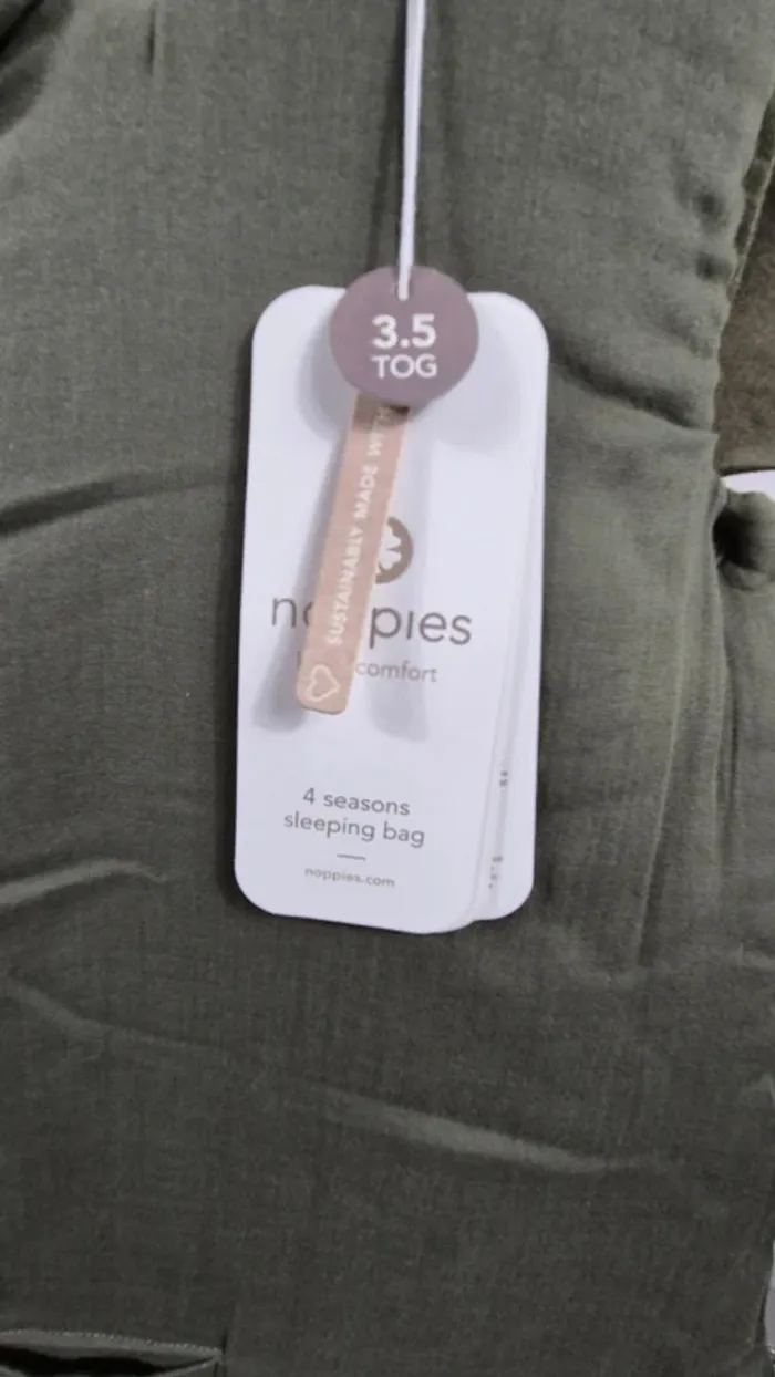 Gigoteuse Noppies 4 Saisons – 3.5 TOG – Vert Kaki – 70 cm - A8 - photo numéro 4