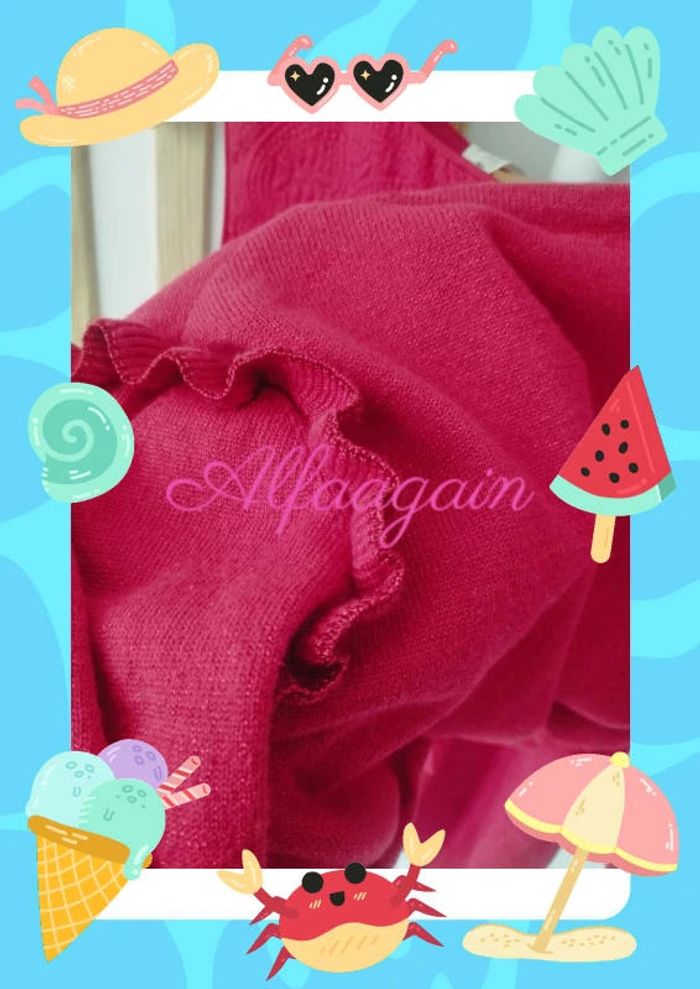 Magnifique robe rouge 6/7ans - photo numéro 5