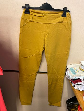 Pantalon moutarde