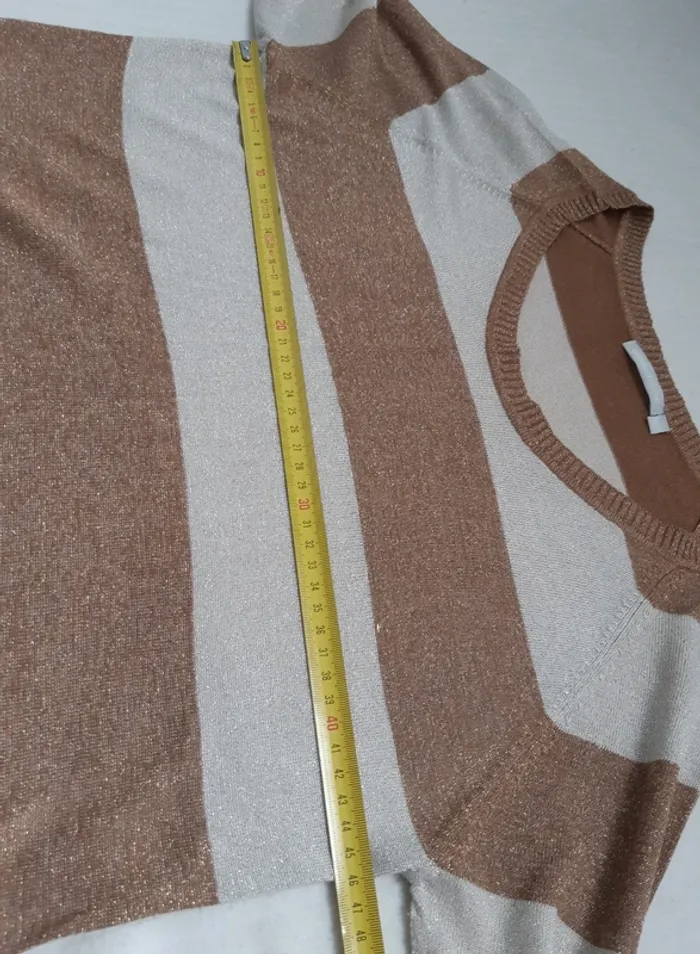 Pull fin rayé 3 Suisses T38/40 - photo numéro 9