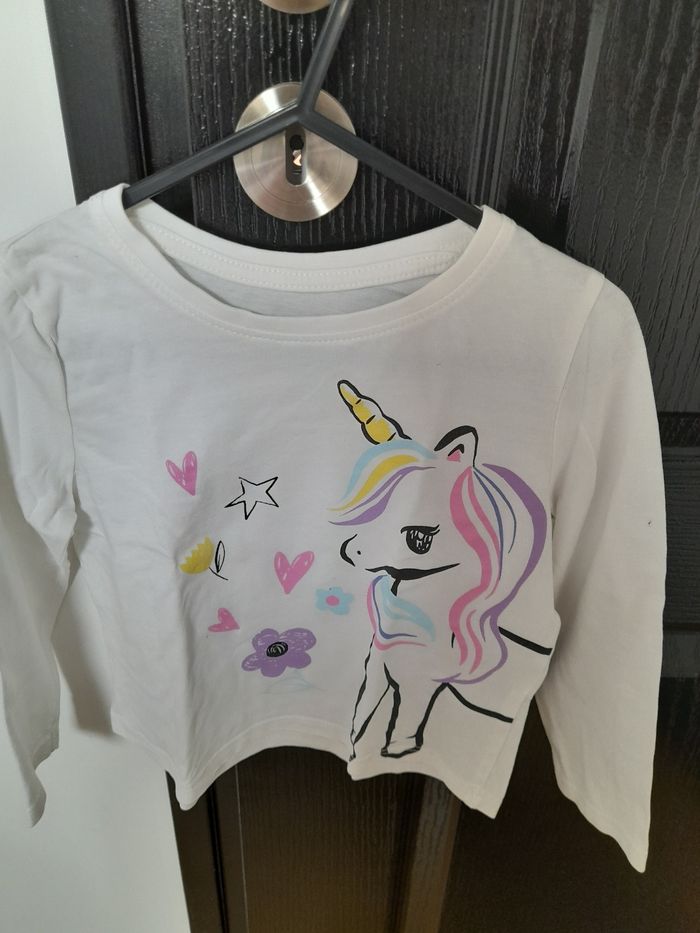 Lot T-shirts fille 4ans - photo numéro 4