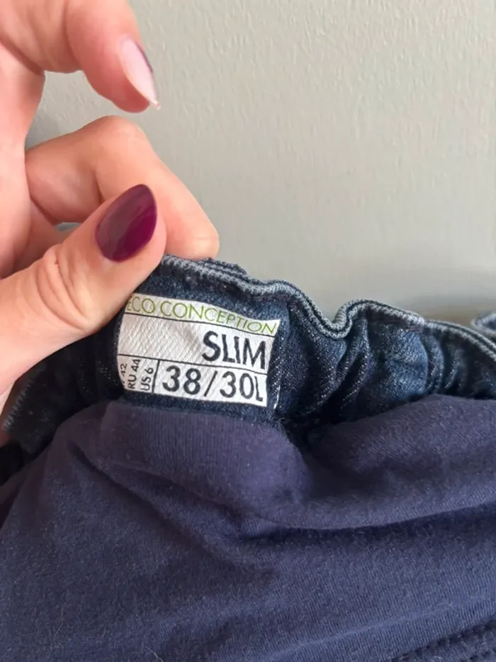 Jeans de grossesse taille 38 - photo numéro 5