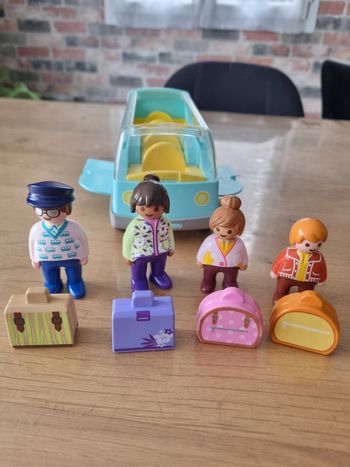 Bus playmobil 1.2.3 complet 