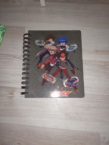 Cahier de texte beyblade shogun Steel
