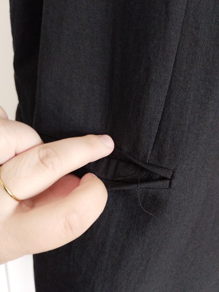 Blazer croisé noir - photo numéro 3