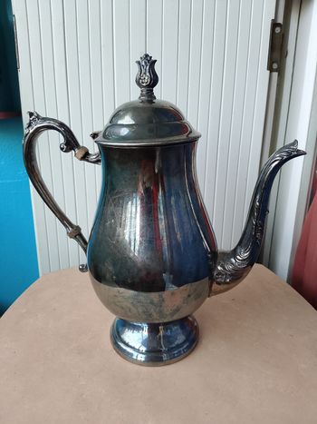 Théière en argent  F.B. ROGERS