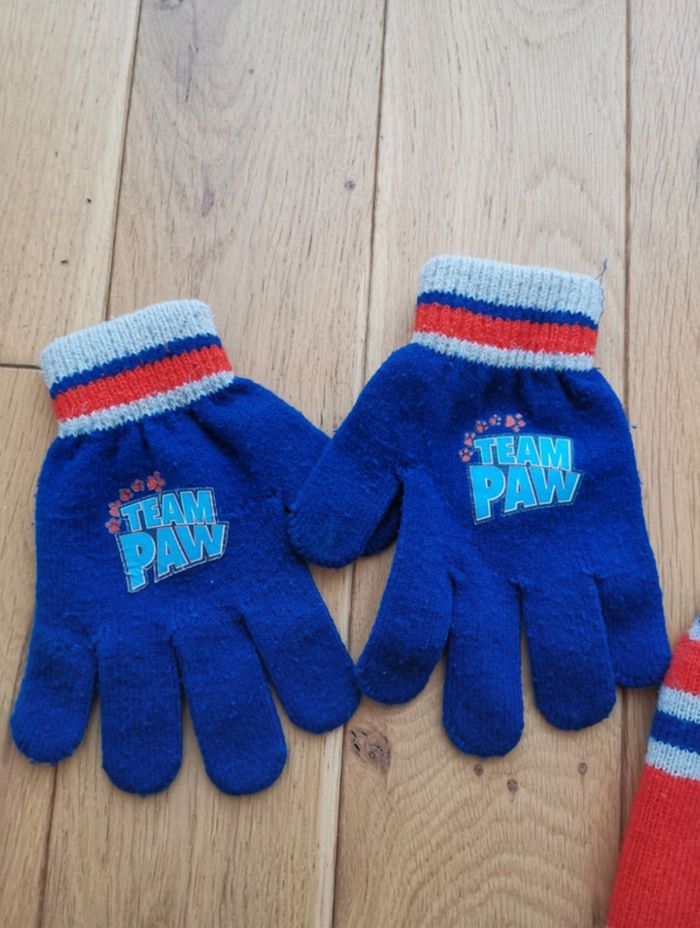 Bonnet + gants Pat’patrouille 3 ans - photo numéro 4