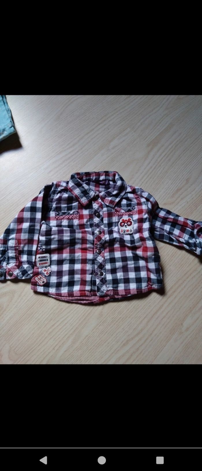 Chemise longue manche sergent major