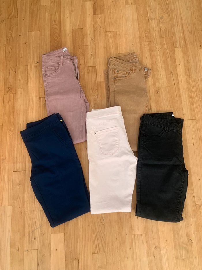 Lot pantalons femme taille 36