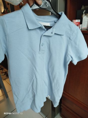 #kytie5ansgarcon. Polo manches courtes taille 5/6 ans 