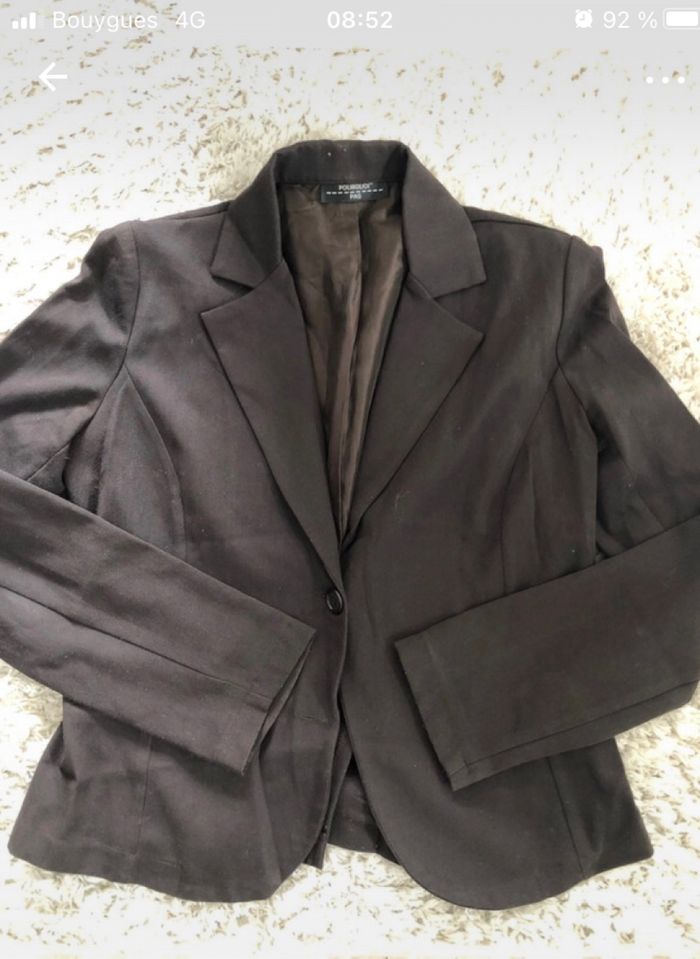 Veste taille 38 marron