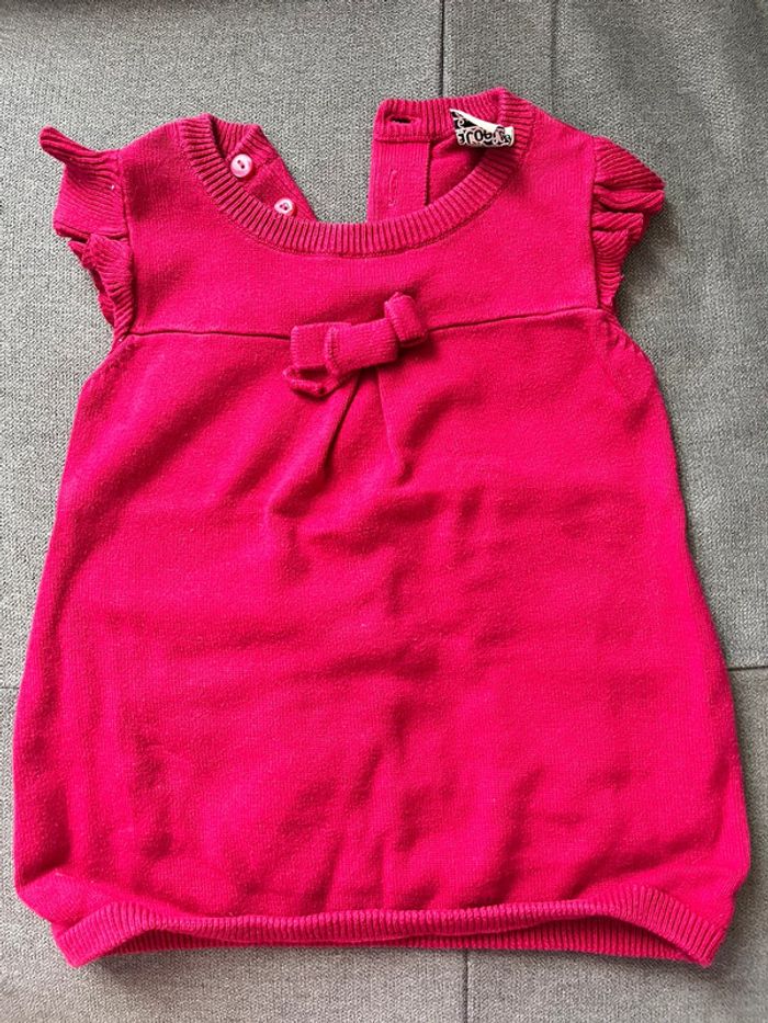 Robe pull manches courtes 6 mois