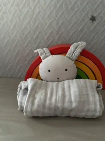 Doudou plat lapin Liewood doudou lange XL 60 cm