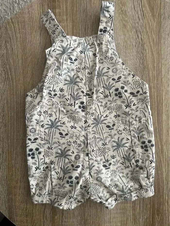 Ensemble garçon 12 mois 74 cm salopette - photo numéro 6