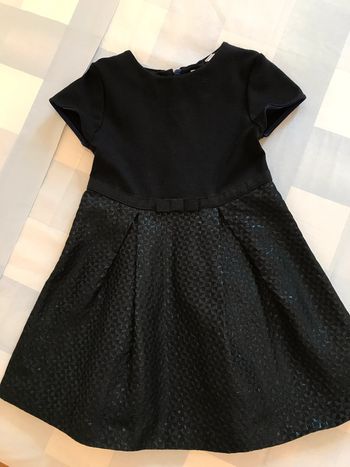 Robe marine à manches courtes 6 Ans