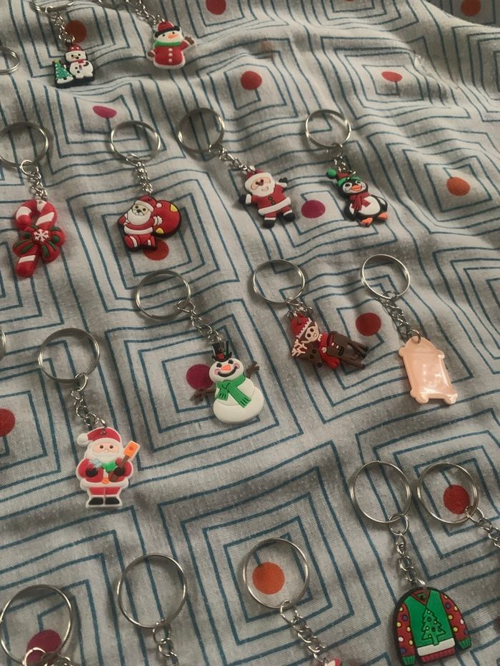 Lot porte clé Noël (26 au total) - photo numéro 3