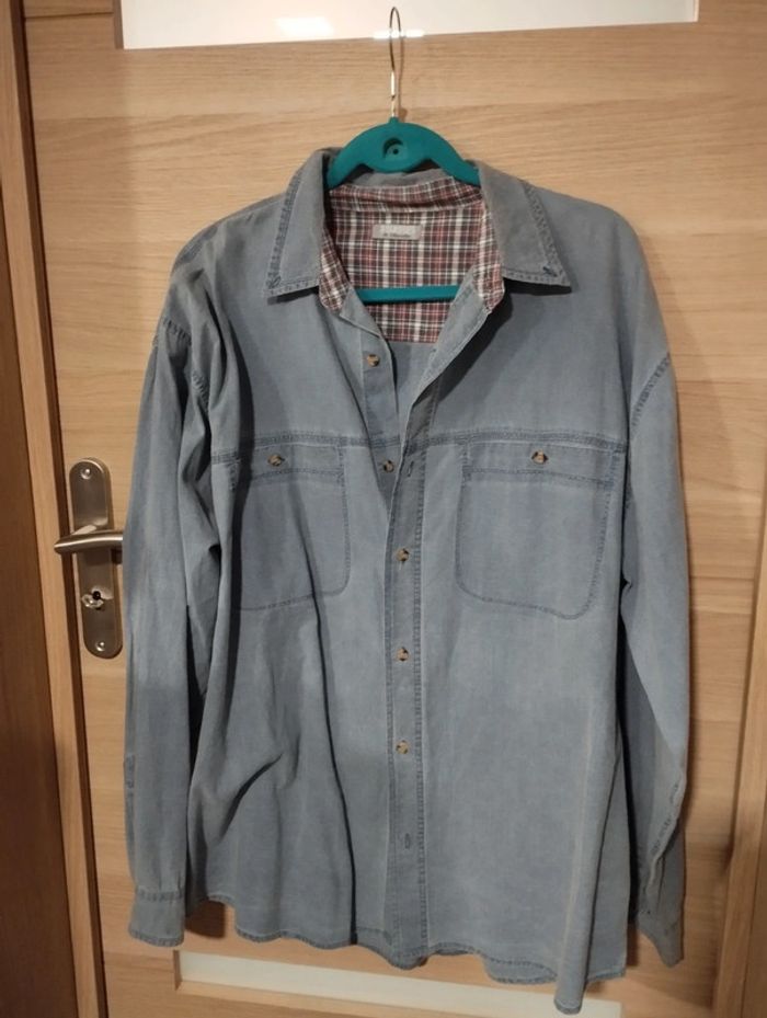 Chemise imitation jean 3 Suisses taille 43/44