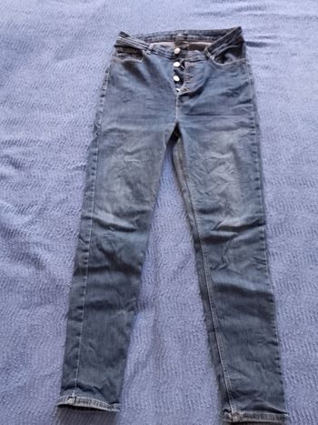 Jeans skinny femme taille haute