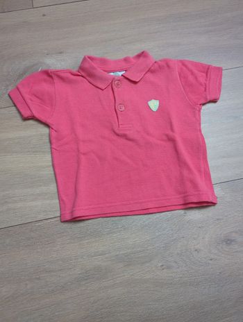 Magnifique polo vintage Marèse 3 mois rose